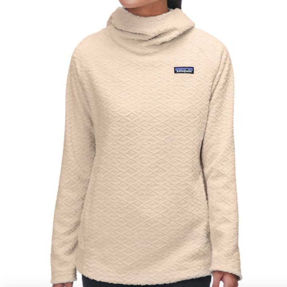 Patagonia Women's Diamond Capra Hoody in Oyster White